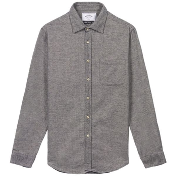 Portuguese Flannel Portuguese Flannel  Košulje dugih rukava Teca Shirt - Light Grey  Portuguese Flannel