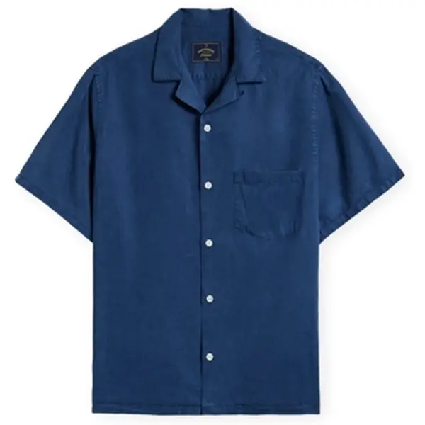 Portuguese Flannel Portuguese Flannel  Košulje kratkih rukava Dogtown Shirt - Blue  Portuguese Flannel