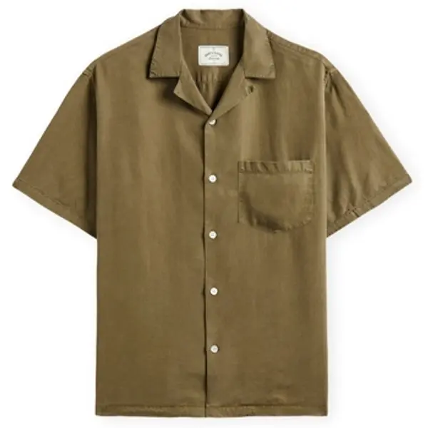 Portuguese Flannel Portuguese Flannel  Košulje kratkih rukava Dogtown Shirt - Olive  Portuguese Flannel