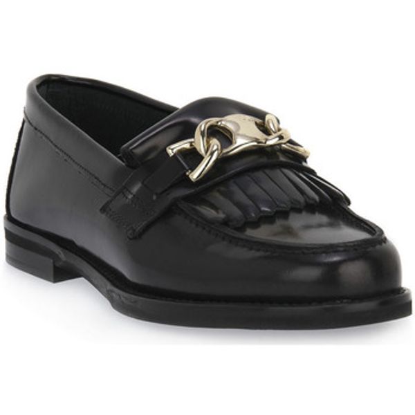 Priv Lab Priv Lab  Mokasinke NERO FRANGE  Priv Lab