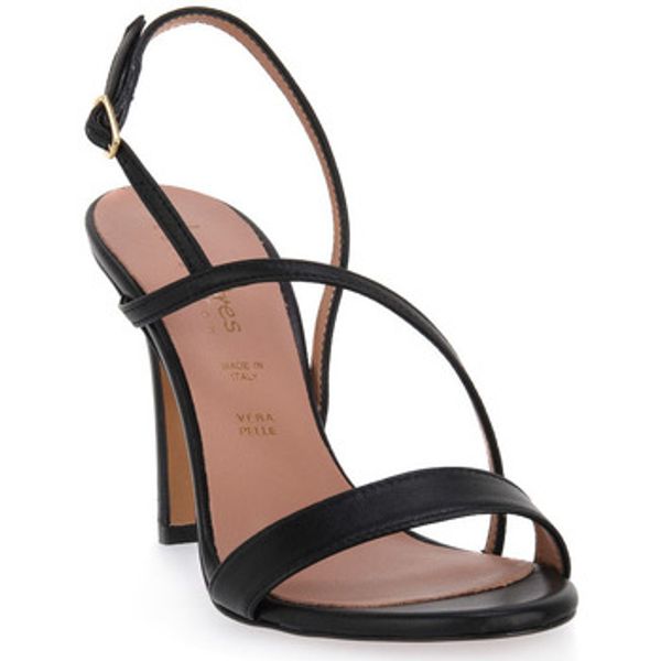 Priv Lab Priv Lab  Sandale i polusandale 1446 NAPPA NERO  Priv Lab