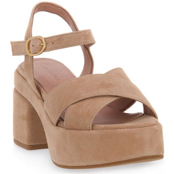 Priv Lab Priv Lab  Sandale i polusandale 5017 CAMOSCIO SABBIA  Priv Lab