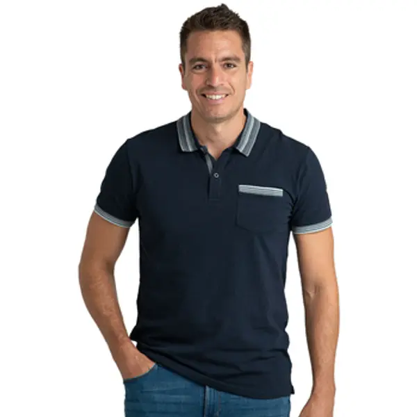 Privata Privata  Polo majice kratkih rukava PRI2632-MARINO  Privata