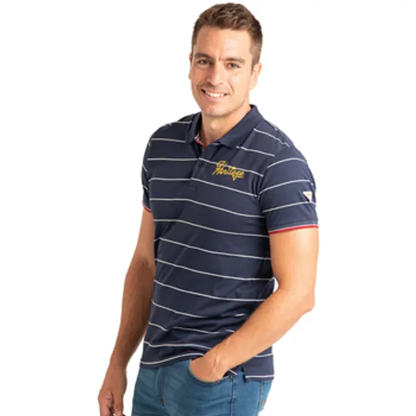 Privata Privata  Polo majice kratkih rukava PRI2640-MARINO  Privata