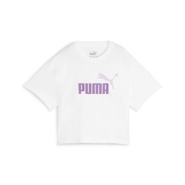 Puma Puma  Majice kratkih rukava GRILS LOGO CROPPED TEE  Puma