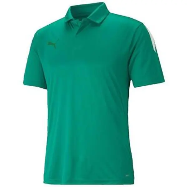 Puma Puma  Polo majice kratkih rukava Polo manches courtes  teamLIGA Sideline Vert  Puma