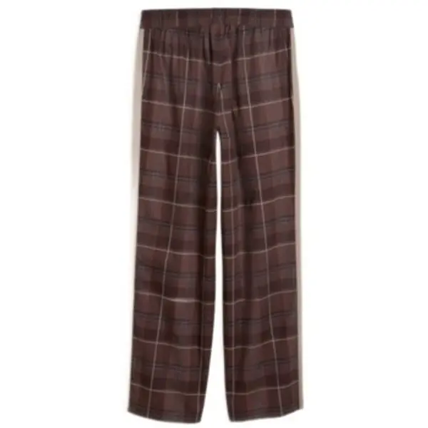 Puma Yellow Puma Yellow  Lagane hlače / Šalvare T7 Relaxed Tartan Woven Track Pants Op  Puma Yellow