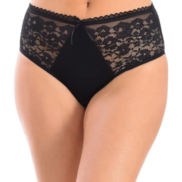 Q-En Q-En  Slip gaćice 205-NEGRO  Q-En