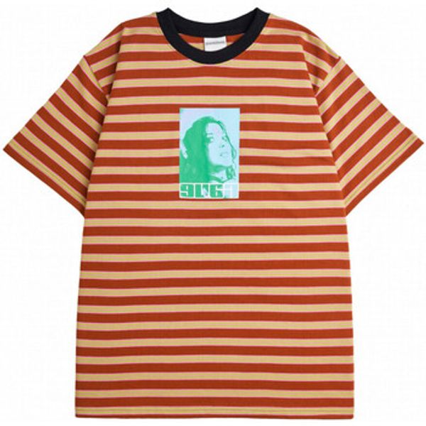 Rave Rave  Majice / Polo majice Giallo stripped tee  Rave