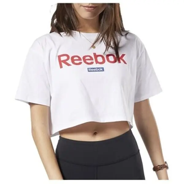 Reebok Sport Reebok Sport  Majice kratkih rukava Linear Logo Crop Tee  Reebok Sport