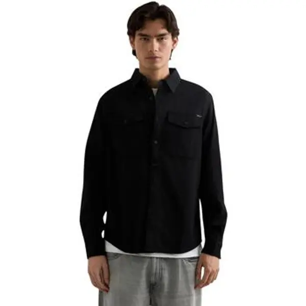 Replay Replay  Košulje dugih rukava 6.5 OZ BLACK DENIM M4124 .000.862 B02  Replay