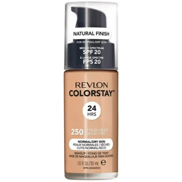 Revlon Revlon  Tekući puderi i primeri Colorstay Foundation for Normal to Dry Skin - 250 Fresh  Revlon