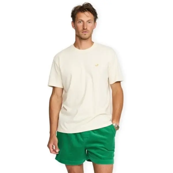 Revolution Revolution  Majice kratkih rukava Application T-Shirt 1450 DUC - Offwhite Melange  Revolution