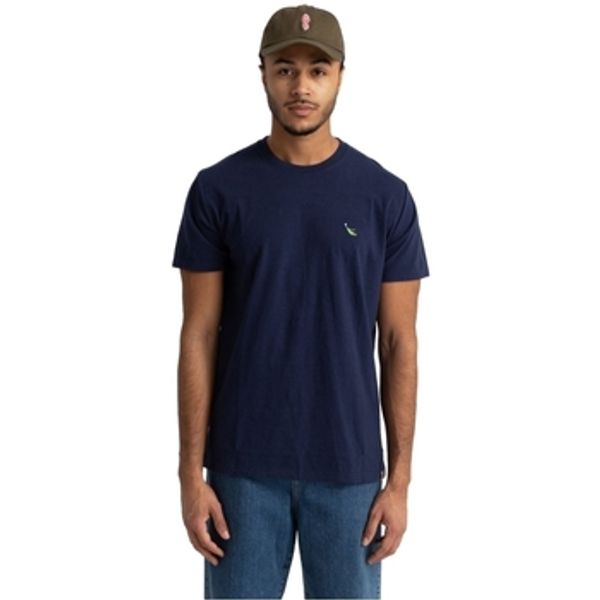Revolution Revolution  Majice / Polo majice 1302 KEE T-Shirt - Navy Melange  Revolution