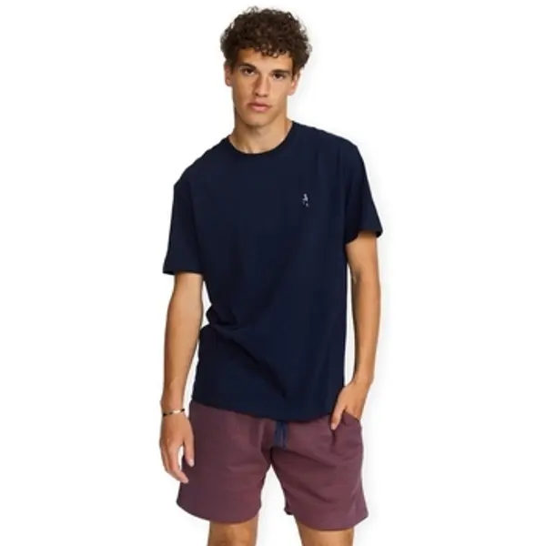 Revolution Revolution  Majice / Polo majice Application T-Shirt 1450 YOY - Navy Mel  Revolution