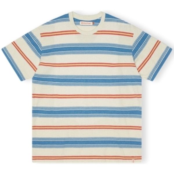 Revolution Revolution  Majice / Polo majice T-Shirt Loose 1363 - Blue  Revolution