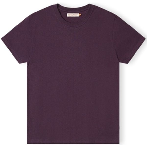 Revolution Revolution  Majice / Polo majice T-Shirt Regular 1051 - Purple Melange  Revolution