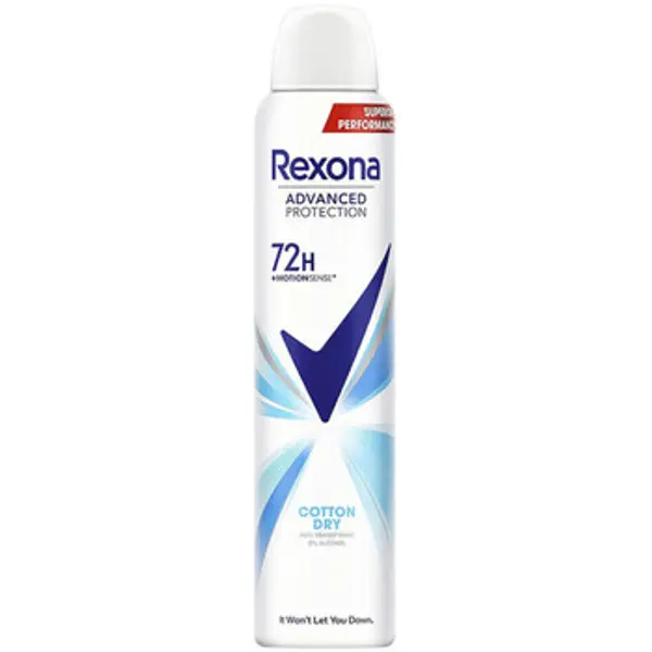 Rexona Rexona  Dezodoransi Cotton Dry 72h Deodorant Spray - 200 ml  Rexona