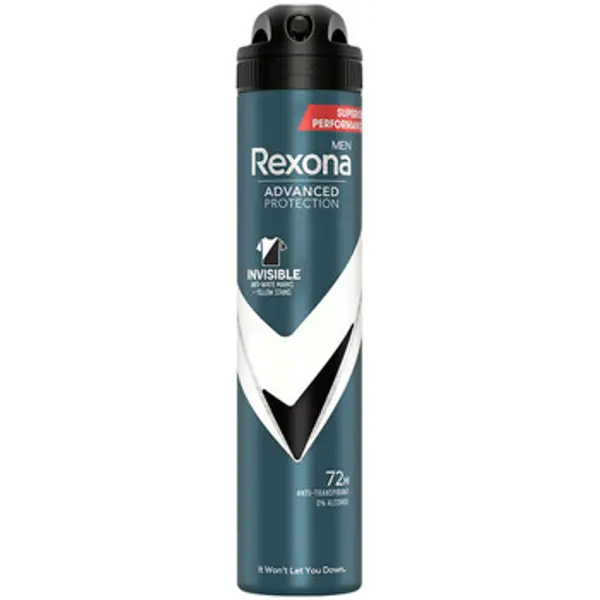 Rexona Rexona  Dezodoransi Invisible Spray Deodorant for Men 200 ml  Rexona