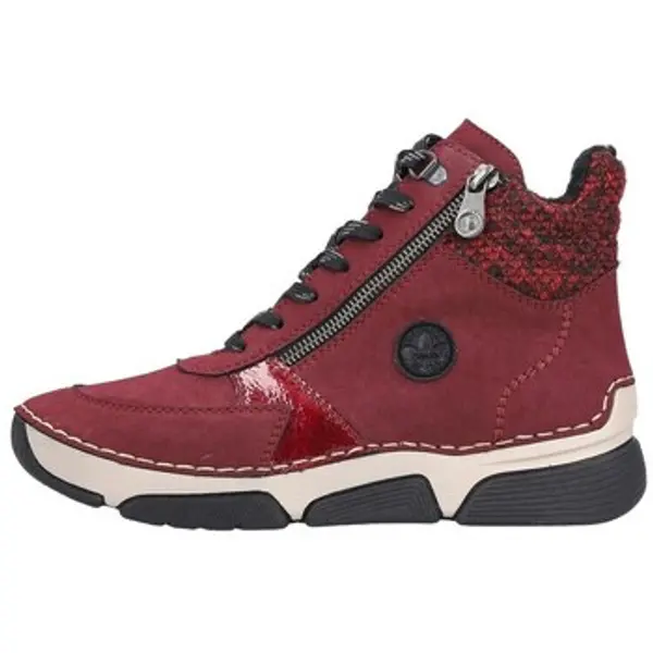 Rieker Rieker  Visoke tenisice 4596035BORDO  Rieker