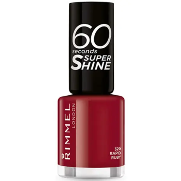 Rimmel London Rimmel London  Lakovi za nokte 60 Seconds Super Shine Nail Polish - 235 Preppy In Pink  Rimmel London