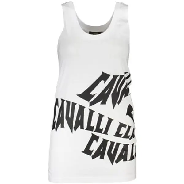 Roberto Cavalli Roberto Cavalli  Majice s naramenicama i majice bez rukava qxt62cjd06058e01b8bianco0005xs  Roberto Cavalli