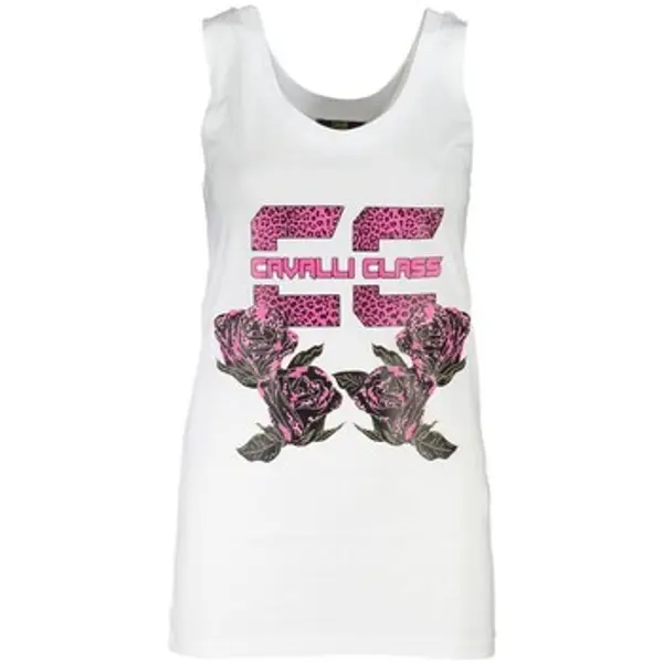 Roberto Cavalli Roberto Cavalli  Majice s naramenicama i majice bez rukava qxt62ejd060bianco00053xs  Roberto Cavalli