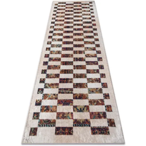 Rugsx Rugsx  Tepisi ANDRE 43780 pranje tepiha Geometrijski protuklizna 80x200 cm  Rugsx
