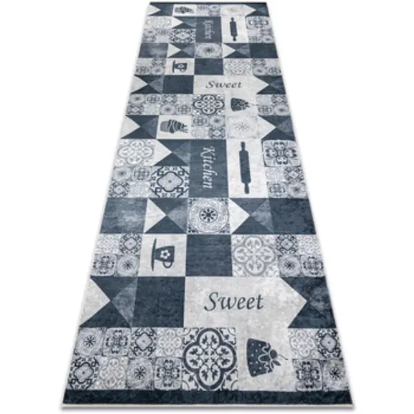 Rugsx Rugsx  Tepisi ANDRE 44211 pranje tepiha lisabonske pločice, kuh 80x200 cm  Rugsx