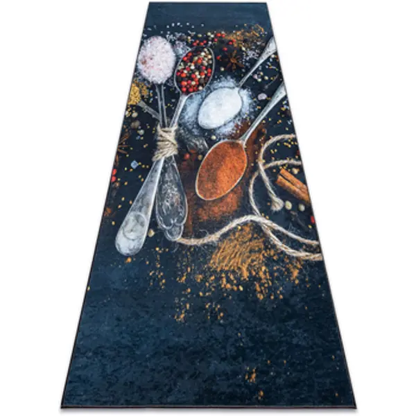 Rugsx Rugsx  Tepisi ANDRE 9002 pranje tepiha Žlice, začini kuhinja, 80x200 cm  Rugsx