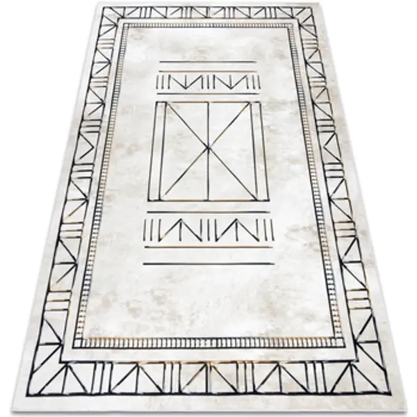 Rugsx Rugsx  Tepisi ANTIKA 125 tek tepih, moderni okvir, grčki 120x170 cm  Rugsx