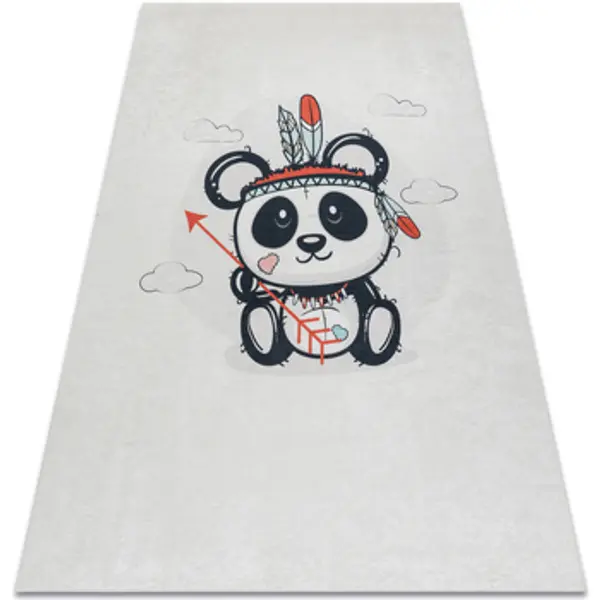 Rugsx Rugsx  Tepisi BAMBINO 1129 pranje tepiha panda za djecu 80x150 cm  Rugsx