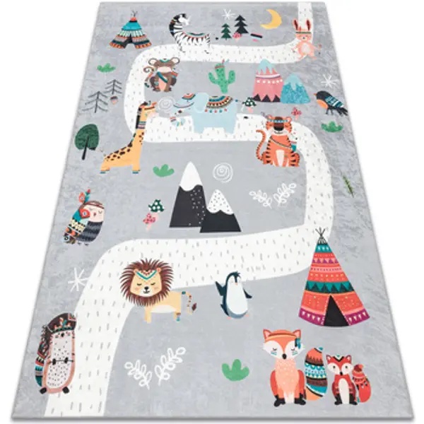Rugsx Rugsx  Tepisi BAMBINO 2160 perivi tepih Streets, indijansko selo 120x170 cm  Rugsx