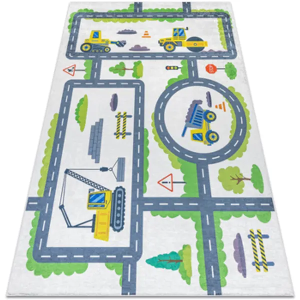 Rugsx Rugsx  Tepisi BAMBINO 2338 pranje tepiha Bager, ulice za 160x220 cm  Rugsx