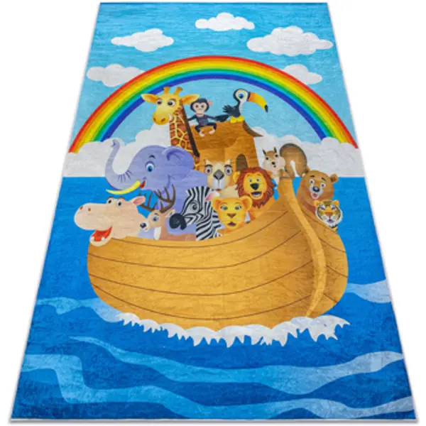Rugsx Rugsx  Tepisi BAMBINO 2685 pranje tepiha Životinje, Čamac za 120x170 cm  Rugsx