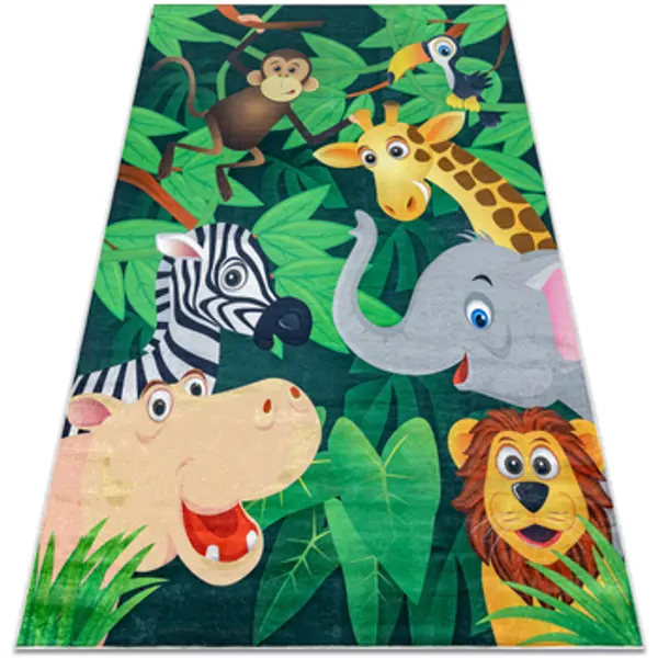 Rugsx Rugsx  Tepisi BAMBINO 2705 pranje tepiha Životinje, Afrika za 140x200 cm  Rugsx
