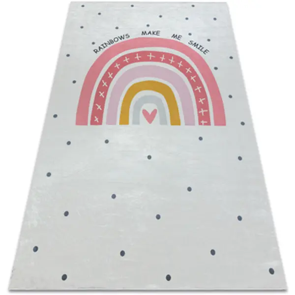 Rugsx Rugsx  Tepisi BAMBINO 47810 pranje tepiha Duga, točkice za 200x290 cm  Rugsx