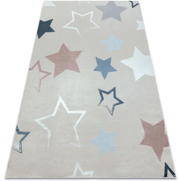 Rugsx Rugsx  Tepisi BAMBINO 48130 pranje tepiha Zvijezde za djecu 140x200 cm  Rugsx
