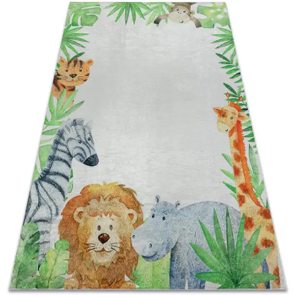 Rugsx Rugsx  Tepisi BAMBINO 54090 pranje tepiha Životinje, Afrika za 140x200 cm  Rugsx