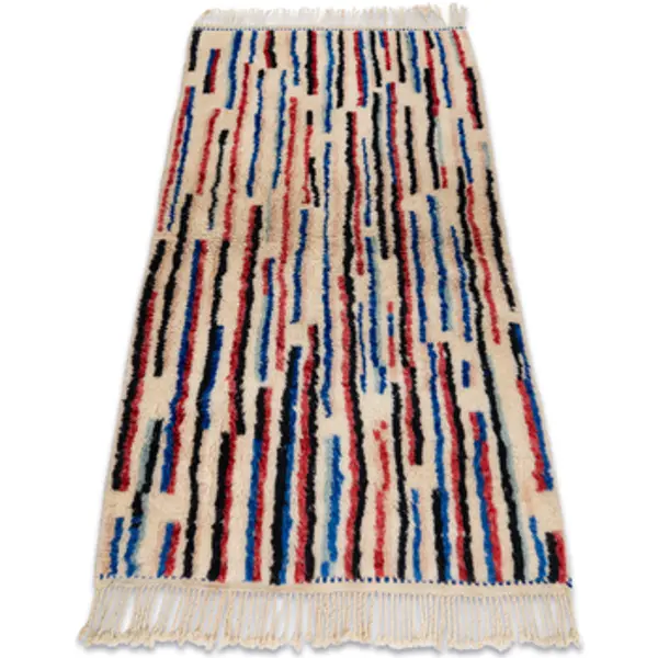Rugsx Rugsx  Tepisi BERBER tepih MR2139 Beni Mrirt ručno tkan 115x180 cm  Rugsx