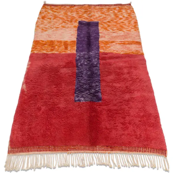 Rugsx Rugsx  Tepisi BERBER tepih MR4015 Beni Mrirt ručno tkan 150x200 cm  Rugsx