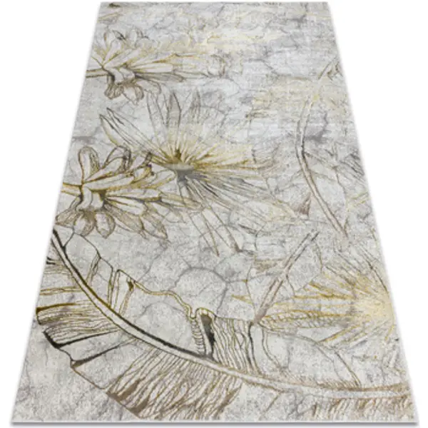 Rugsx Rugsx  Tepisi BLISS Z218AZ237 tepih krem / zlatna - 80x150 cm  Rugsx