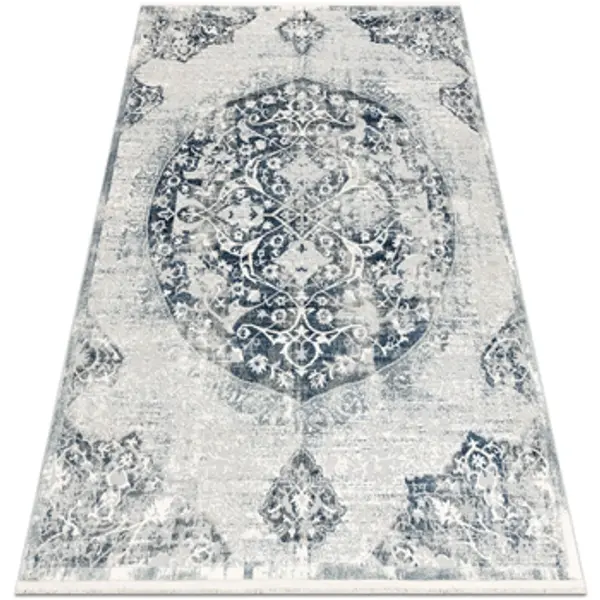 Rugsx Rugsx  Tepisi DISTIN 0820A tamnoplava / plava / bijeli 180x270 cm  Rugsx
