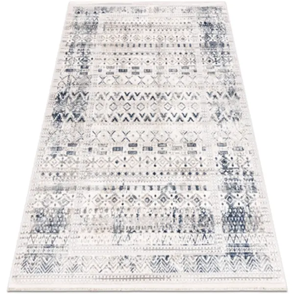 Rugsx Rugsx  Tepisi DISTIN 0833A tamnoplava / plava / bijeli 200x290 cm  Rugsx