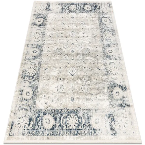 Rugsx Rugsx  Tepisi DISTIN 0843A bijeli / tamnoplava / plava 80x150 cm  Rugsx