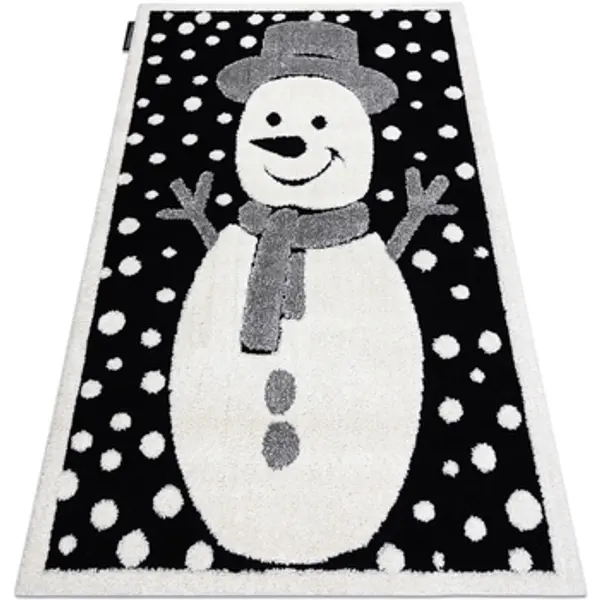 Rugsx Rugsx  Tepisi Dječji Tepih JOY Snowman snjegović, za djecu 120x170 cm  Rugsx