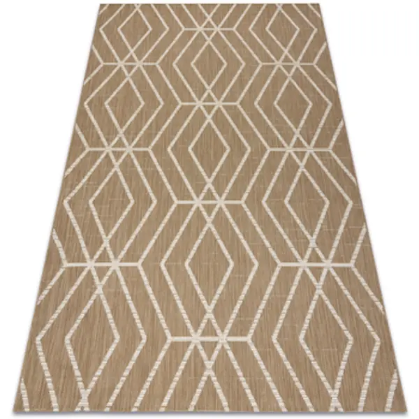 Rugsx Rugsx  Tepisi FLAT 48956265 Tepih od sisala Geometrijski - 120x170 cm  Rugsx