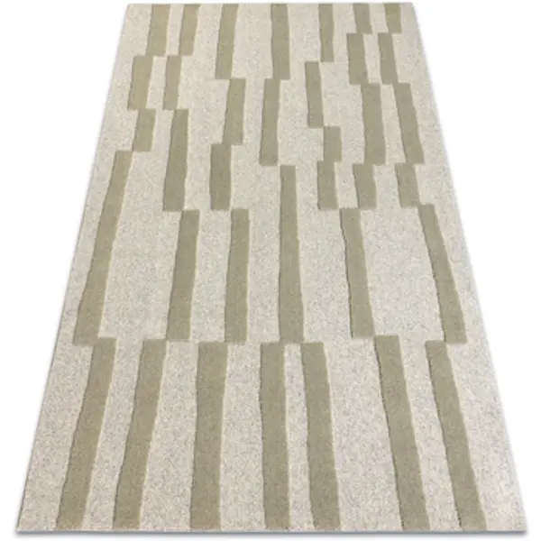 Rugsx Rugsx  Tepisi FLUX 461.109.SA401 vuneni tepih OSTA - Geometrijsk 60x120 cm  Rugsx