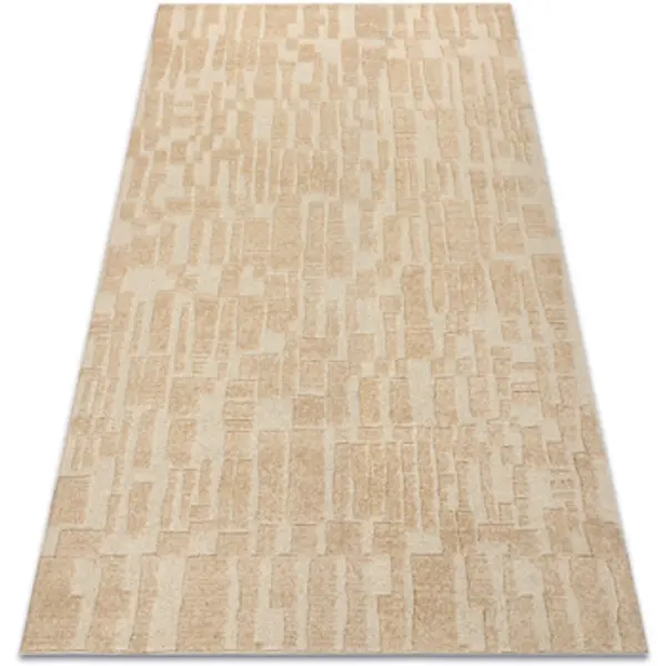 Rugsx Rugsx  Tepisi FLUX 461.133.SA132 vuneni tepih OSTA - Geometrijsk 80x140 cm  Rugsx