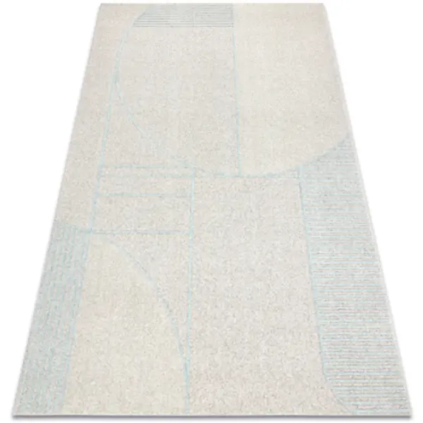 Rugsx Rugsx  Tepisi FLUX 461.14.AE120 vuneni tepih OSTA - Geometrijski 160x230 cm  Rugsx